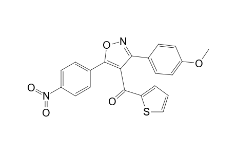 [3-(4-(Methoxyphenyl)-5-[4-nitrophenyl)isoxazol-4-yl](thiophene-2-yl)methanone