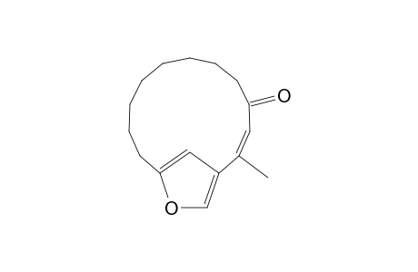 2-Methyl-14-oxabicyclo[11.2.1]hexadeca-2,13(16),15(1)-trien-4-one