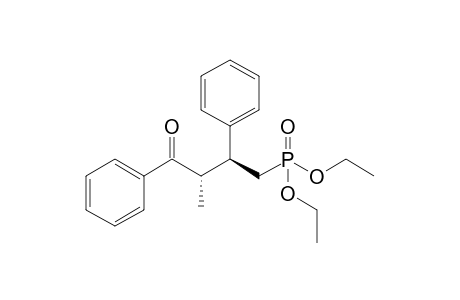 Diethyl (2S,3S)-(+)-(3-methyl-4-oxo-2,4-diphenylbutyl)phosphonate