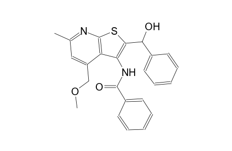 benzamide, N-[2-(hydroxyphenylmethyl)-4-(methoxymethyl)-6-methylthieno[2,3-b]pyridin-3-yl]-