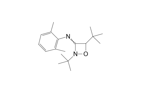 N-(2,4-di-tert-butyl-1,2-oxazetidin-3-ylidene)-2,6-dimethylaniline