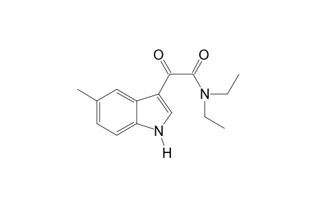 5-Methylindole-3-yl-glyoxyldiethylamide