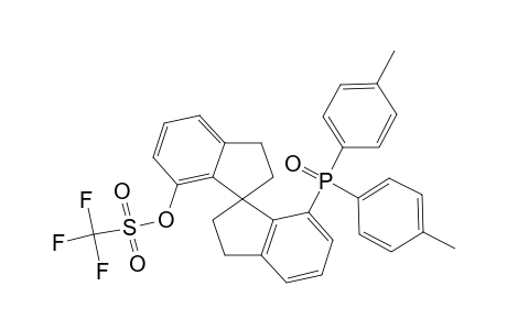 (R)-7-DI-(PARA-METHYLPHENYL)-PHOSPHINYL-7'-TRIFLUOROMETHANESULFONYLOXY-1,1'-SPIROBIINDANE