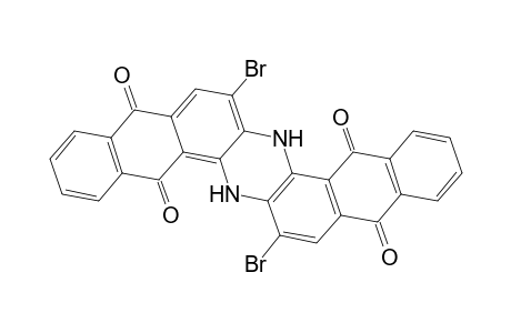 5,9,14,18-Anthrazinetetrone, 7,16-dibromo-6,15-dihydro-