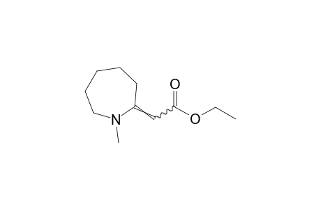 hexahydro-1-methyl-2H-azepine-deltasquare, alpha-acetic acid, ethyl ester