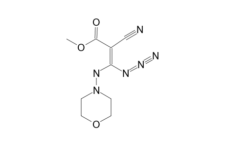 METHYL-3-AZIDO-2-CYANO-3-(N-MORPHOLINYLAMINO)-ACRYLATE
