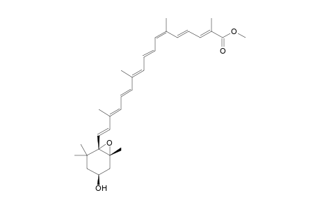7-Oxabicyclo[4.1.0]heptane, 8'-apo-.beta.,.psi.-carotenoic acid deriv.