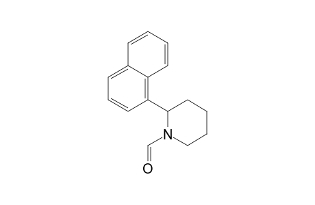 1-Piperidinecarboxaldehyde, 2-(1-naphthalenyl)-