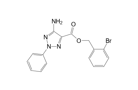 2-Bromobenzyl 5-amino-2-phenyl-2H-1,2,3-triazole-4-carboxylate