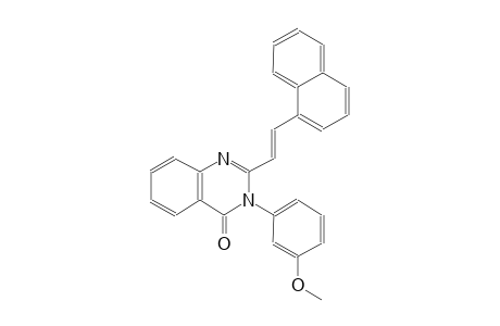 3-(3-methoxyphenyl)-2-[(E)-2-(1-naphthyl)ethenyl]-4(3H)-quinazolinone