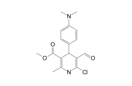 METHYL-6-CHLORO-4-(4'-DIMETHYLAMINOPHENYL)-5-FORMYL-2-METHYL-1,4-DIHYDROPYRIDINE-3-CARBOXYLATE