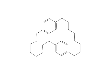 Tricyclo[20.2.2.2(10,13)]octacosa-10,12,22,24,25,27-hexaene