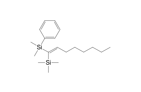 Silane, [2-(dimethylphenylsilyl)-1-octenyl]trimethyl-, (E)-