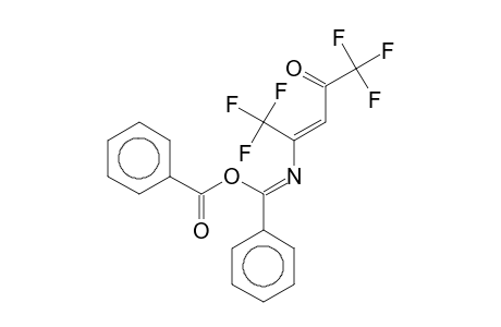 Benzoic anhydride mono-[(1,1,1,5,5,5-hexafluoro-4-oxopent-2-en-2-yl)imine