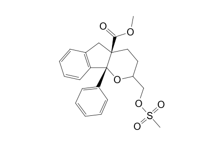Methyl (2R*/S*,4aR*,9bR*)-2-{[(Methylsulfonyl)oxy]methyl}-9b-phenyl-3,4,5,9b-tetrahydroindeno[1,2-b]pyran-4a(2H)-carboxylate Mesylate dev.
