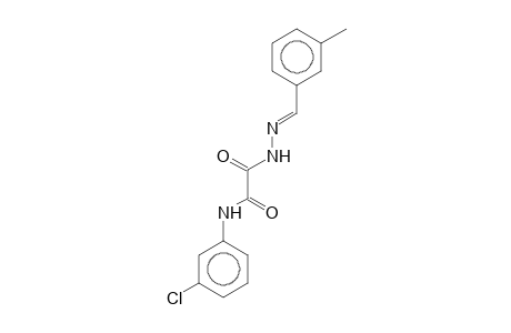 N-(3-Chlorophenyl)-2-[(2E)-2-(3-methylbenzylidene)hydrazino]-2-oxoacetamide