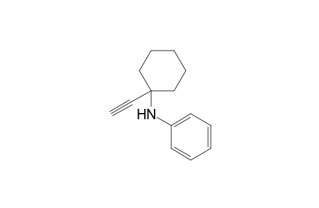 N-(1-Ethynylcyclohexyl)aniline