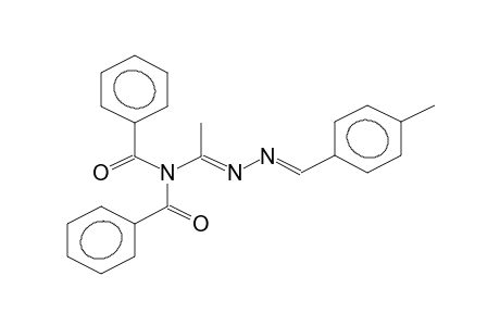 1-(4-METHYLBENZYLIDENE)-3,3-DIBENZOYLACETAMIDRAZONE