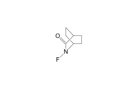 2-Fluoro-2-aza-bicyclo(2.2.2)octan-3-one