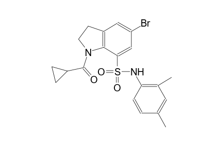 5-bromo-1-(cyclopropylcarbonyl)-N-(2,4-dimethylphenyl)-7-indolinesulfonamide