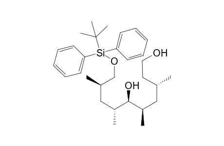 (3R,5R,6S,7R,9R)-10-[tert-butyl(diphenyl)silyl]oxy-3,5,7,9-tetramethyl-decane-1,6-diol