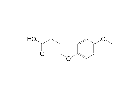 4-(4-Methoxyphenoxy)-2-methyl-butanoic acid
