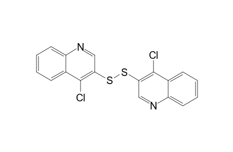 3,3'-Bis(4-chloroquinolinyl)disulfide