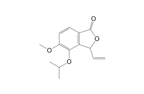 3-ethenyl-5-methoxy-4-propan-2-yloxy-3H-2-benzofuran-1-one