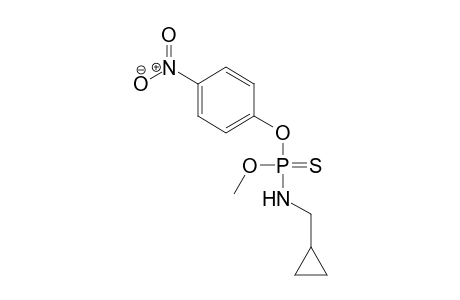 Phosphoramidothioic acid, (cyclopropylmethyl)-, O-methyl O-(4-nitrophenyl) ester
