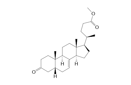 24-Methyl-3-oxo-5.beta.-chol-7-enoate