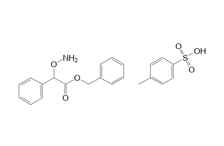 DL-alpha-(aminooxy)phenylacetic acid, benzyl ester, compound with p-toluenesulfonic acid(1.1)