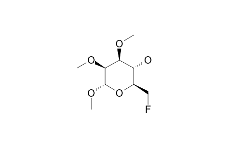 Methyl-6-deoxy-2,3-di-O-methyl-6-fluoro.alpha.-D-mannopyranosid