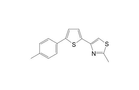 2-Methyl-4-(5-(4-tolyl)thiophen-2-yl)thiazole