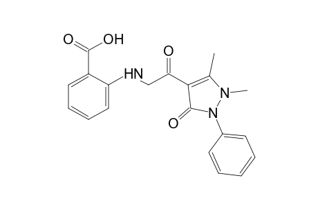 N-[antipyrinyl(oxoethylene)]anthranilic acid