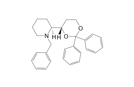 anti-(2RS)-1-Benzyl-2-[(4RS)-2,2-Diphenyl-1,3-dioxan-4-yl]piperidine
