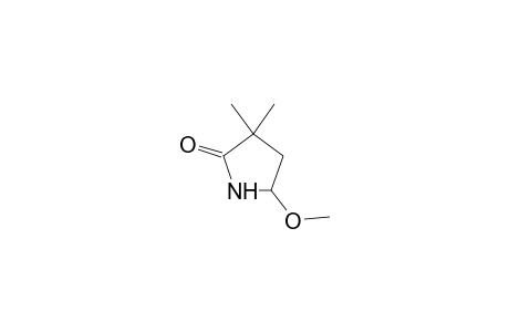 5-Methoxy-3,3-dimethyl-pyrrolidin-2-one