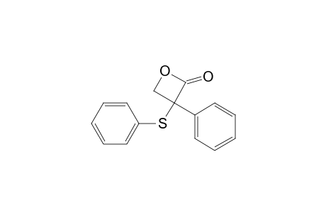 3-Phenyl-3-(phenylthio)-2-oxetanone