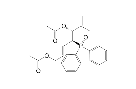 Acetic acid (E)-(1R,2S)-5-acetoxy-2-(diphenyl-phosphinoyl)-1-isopropenyl-pent-3-enyl ester