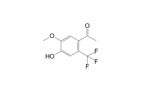1-[4-Hydroxy-5-methoxy-2-(trifluoromethyl)phenyl]ethan-1- one