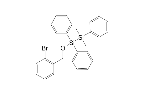 2-Bromobenzyl-2,2-dimethyl-1,1,2-triphenyldisilyl ether
