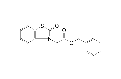3(2H)-Benzothiazoleacetic acid, 2-oxo-, phenylmethyl ester