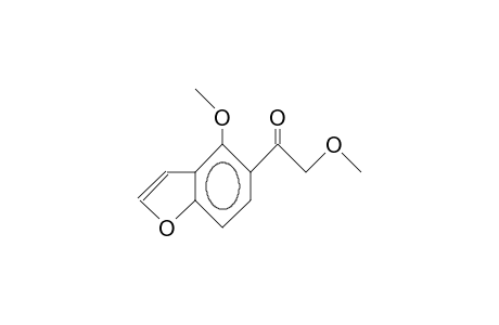 4-Methoxy-5-(methoxy-acetyl)-benzofuran