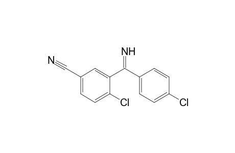 4-Chloro-3-[(4-chlorophenyl)(imino)methyl]benzonitrile