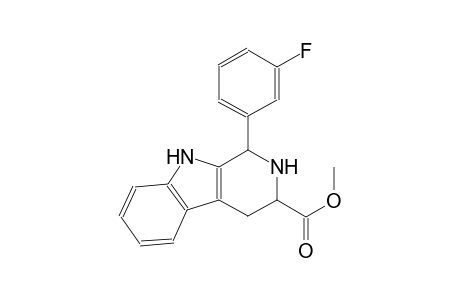 methyl 1-(3-fluorophenyl)-2,3,4,9-tetrahydro-1H-beta-carboline-3-carboxylate