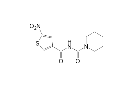 N-(5-nitro-3-thenoyl)-1-piperidinecarboxamide