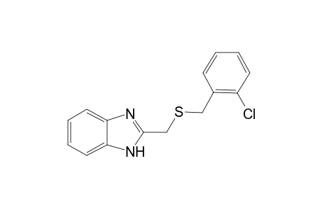 1H-Benzoimidazole, 2-(2-chlorobenzylsulfanylmethyl)-