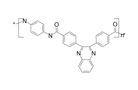 Poly(p-phenylenediaminobenzoylquinoxalinediylbenzoyl)