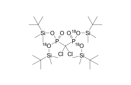 18[o3]-[[bis[[tert-butyl(dimethyl)silyl]oxy]phosphoryl-dichloro-methyl]-[tert-butyl(dimethyl)silyl]oxy-phosphoryl]oxy-tert-butyl-dimethyl-silane