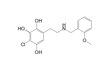 25C-NBOMe-M (O,O-bis-demethyl-HO-) isomer 3 MS2