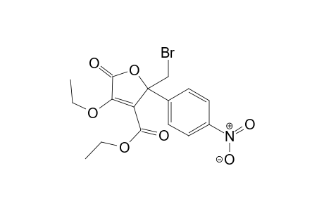 Ethyl 2-(Bromomethyl)-4-ethoxy-2,5-dihydro-2-(4-nitrophenyl)-5-oxofuran-3-carboxylate